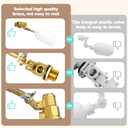 （2 Pack）1/2 Inch Brass Water Float Valve - Pool Auto Fill Float Valve, Float Valve for Water Tank, Garden Hose Float Valve, Automatic Water Level Control for Pool, Pond, Fountain, Aquarium