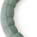 Ailuteie Peallow(Pat. Pend) – Long Round Body Pillow for Adults, Bolster Pillow for Sleeping, Soft and Supportive Pillow for Sleeping & Lumbar Support(Willow Green, 59")