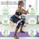 Booty Bands Set, Resistance Bands for Working Out, Exercise Bands for Women and Men Legs and Butt, Stretch Bands for Pilates, Yoga Starter Set