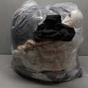 Yogeneg 7 Piece Bed in a Bag Queen Comforter Set Botanical Floral Bedding Set,White Flowers Leaves Printed on Black Reversible Design,Soft Microfiber Comforter with Sheet Set,All Season