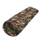 Inditradition Ultralight Camping Sleeping Bag for Adults | Waterproof, All Season Compatible, Military Camouflage Design (6.5 Feet)