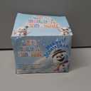 12 Pack Christmas Craft, DIY Snowman Kit for Kids, Build a Snowman Kit Indoor Decorations, Creative Kids Air Dry Modeling Clay, Xmas Activities Snowman Making Kit Toys for Holiday Favor Supplies