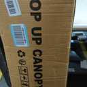 10x10 Pop Up Canopy Tent with 3 Sidewalls, Grey