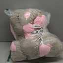 MorisMos Giant Bunny Stuffed Animal, 31.5'' Large Grey Rabbit Plush Toy with Pink Ears, Soft Toy for Girls/Boys, Ideal Gift for Easter, Halloween, Christmas, Cuddling, Snuggling (Gray)