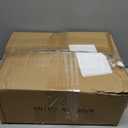 Farmhouse Chandeliers for Dining Room Light Fixture, 5-Light 24 inch Faux Wood Texture Hanging Lighting Fixtures, Rustic Candle Chandeliers for Living Room Kitchen Island Foyer Entryway