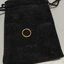 FUNLMO 316L Surgical Steel Hinged Segment Ring Conch Helix Septum Piercing Jewelry Nose Ring Hoop Cartilage Huggie Earring Small Hoop Earring Rectangle Cube Zircon Paved (Gold)