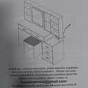 Fameill Vanity Desk with Mirror and Lights, Makeup Vanity with 5 Drawers, Makeup Desk with Charging Station and Ample Storage, Dressing Table with Chair for Bedroom Room (White)