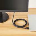 2 x Amazon Basics HDMI Cable, 6ft, 4K@60Hz, High-Speed 4K HDMI 2.0 Cord (18Gbps), 2160p, 48 bit, Compatible with TV/PS5/Xbox/Roku, Black