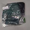 OQQ Women 2 Piece Skirts 2 in 1 Flowy Basic Versatile Stretchy Flared Casual Mini Skirts (XX-Large, Black,darkgreen)