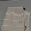 Cacala Lightweight and Thin Turkish Beach Towel 100% Cotton Sand-Free and Quick-Drying Goodness Perfect as an Extra Large Travel Towel, Beach Accessory, or Gift for Beach Lovers, 37 x 70 (Beige)