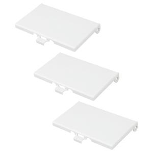 Outside Receptacle Cover for Arlington DBHW-1 DBHS1W/DBHR1W/DBHM1W/DBHR141W, 1-Gang (Horizontal) in Box Electrical Outlet Box, White, 1-Pack (White-3)