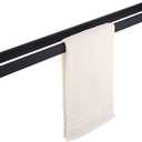 KES Black Towel Bar, Bathroom Hand Towel Holder 24-Inch Modern Wall Mount SUS 304 Stainless Steel Matte Black, A23000S60-BK