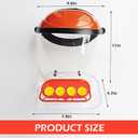 Hummingbird Feeder Helmet | Hands-Free Outdoor Bird Feeder | 4 Spill-Resistant Ports | Adjustable Headband | Lightweight & Durable PVC, 2 in 1