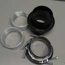 O'SKOOL 4" Port Magnetic Dust Collector System, Magnetic Dust Collection Fittings for Dust Collector/Vacuum Fittings