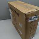 Foldable Walker with 360 Swivel Wheels & Motion Sensor Light, Lightweight Adjustable Height Rolling Walker for Seniors & Adults, Travel-Friendly Walking Frame with Large Storage Bag