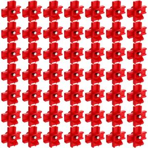 Hedume 50 Pack Horizontal Poultry Water Nipples, Automatic Side Mount Chicken Drinkers for Ducks, Quail and Other Poultry