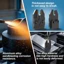 Sun Visor Repair Kit Fits for Dodge RAM 1500 Trucks 2019-2023, 1 pack Aluminum sun visor repair kit, Car Sun Visor Fixer, sun visor clip repair kit, Visor Clips for cars, Dodge Ram 1500 accessories