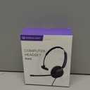 USB Headset with Microphone for PC, Computer Headset with Microphone Noise Canceling Mic for Laptop Call Center Wired Headset with Mic for Work Zoom Skype Teams from Office Home (Black) (Standard)