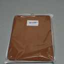 ZryXal New iPad Pro 12.9 Inch Case 2022/2021/2020(6th/5th/4th Gen) with Pencil Holder,Smart iPad Case [Support Touch ID and Auto Wake/Sleep] with Auto 2nd Gen Pencil Charging (Brown)