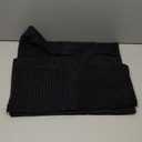 MIULEE Black Decorative Throw Pillow Covers 18x18 Inch for Couch Bed Sofa Pack of 2 Boho Farmhouse Throw Pillows Soft Cross Corduroy Patchwork Textured Cushion Cases