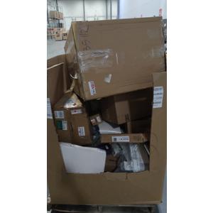 pallet of salvage items