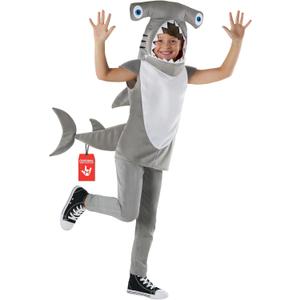 Morph Hammerhead Shark Costume Kids, Shark Costume Kids, Hammerhead Halloween Costumes For Boys (Large)