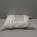 Andency Ivory Ruffle Duvet Cover Full(79x90Inch), 3 Pieces Cream Soft Washed Polyester Vintage Shabby Chic Farmhouse Ruffled Duvet Cover Set with Zipper Closure & Corner Ties (08-solid-ivory)