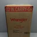 Wrangler 22" Hardside Spinner Carry-On Luggage, Teal