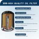2540086 Oil Filter 2540122 2540006 for Polaris Ranger 570 700 800 900 Crew XP, General 1000 RZR 570 800 900 1000, Sportsman 600 700 800 ATV, ACE 900 570 500, RZR S 800, RZR 4 800 900