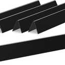 QuliMetal 24.5" Porcelain Steel Flavorizer Bars for Weber Genesis 300 Series (2007–2010) with Side Control Knobs – Fits E310, E320, S310, S320, EP310, EP320, Replacement for Weber 7539 7540