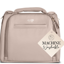 JuJuBe New Insulated Bottle Bag, Breastmilk Storage Bag for Baby Bottles, Insulated Waterproof Lunch Bag or Cooler Bag for Nursing, Milk, Food, Baby Formula, Snacks, Daycare, Taupe, Mother's Day Gift