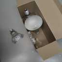 Philips LED 65W BR30 12-Pack Basic LED Daylight (7.2W = 65W) Dimmable Frosted Flicker-Free Light Bulb