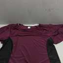 Star Vixen Women's Draped Neckline Slimming Flutter Sleeve Top XL