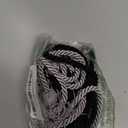 Double Graduation Honor Cords -Black and Silver