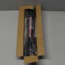 CorkLatta Black Shower Curtain Rod 31 to 80 Inch,1 Inch Diameter Adjustable Spring Tension Stainless Steel Telescoping Rod,Easy Install,No Rust