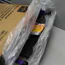 Medline Aluminum Rollator Walker with Seat, Purple, 250 lb. Weight Capacity, Lightweight, 6 Wheels, Foldable, Adjustable Handles, Rolling Walker for Seniors