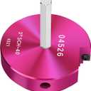 PVC Pipe Reamer 3-Inch Head, PVC Fitting Saver with 3/8-Inch Hex Shaft, Socket Saver Plastic Pipe Fitting Reamer Plumbing Tool for Schedule 40 CPVC ABS Socket Hub Removing, Fit 1/2" Drills