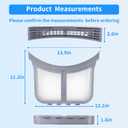 5304513574 Dryer Lint Trap Filter Assembly, Compatible with Electrolux and Frigidaire Clothes Dryer Lint Screen Filter, Upgrade Efficient Dryer Lint Filter Replacement, Fits Pre-Retrofit Models