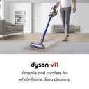 Dyson V11 Cordless Vacuum, 185AW, 3 Power Modes, Up to 60 Minutes,² Deep Cleans Hard Floors and Carpets, Detangles pet Hair, Converts to Handheld
