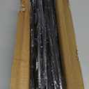 Black Shower Curtain Rod 31 to 104 Inch,1 Inch Diameter Adjustable Spring Tension Curtain Rod No Drilling Stainless Steel Telescoping Rod,No Rust