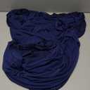 firfig Womens Elegant Mesh Backless Sleeveless Maxi Dress Tie Low Back Formal Cocktail Maxi Dresses Wedding Guest, Navy Blue X-Large