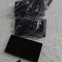 Christmas Stocking Holders for Mantle, Weighted Stocking Hangers, Christmas Stocking Hooks for Tables Window Fireplace Mantle Decoration(Black,4PCS)