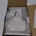 WdtPro Solar Lights Outdoor Motion Sensor, 3500LM Bright Solar Flood Lights Outdoor, Adjustable & Upgrade Glass Panel, Wireless LED Solar Powered Security Spot Lights Waterproof for Yard-2 Pack, White