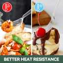 200 Count Clear Plastic Forks Heavy Duty, Premium Disposable Forks, Heat Resistant & BPA Free, Durable Plastic Cutlery for Daily Use