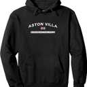 Aston Villa Town of Birmingham, England UK Pullover Hoodie, Medium