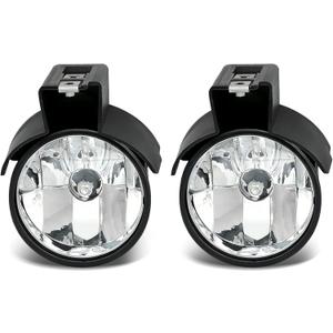 munirater CH2592104 CH2593104 Fog Lights with Bulbs Replacement for Dakota 1997-2000 Pickup Truck Replacement for Durango 1998-2000 Lighting OE Fitment Set (2-Pack)
