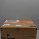 StorageWorks Extra Large Wicker Baskets with Lid for Organizing, Water Hyacinth Storage Baskets for Shelves, Decorative Box with Built-in Handles, Natural, 1 Pack