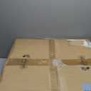 25.68" Large Rattan Chandelier Light Fixture 6-Light Hand-Woven Boho Bamboo Black Chandeliers 5-Tier Vintage Farmhouse Coastal Rattan Chandelier for Living Room,Dining Room,Bedroom Entryway