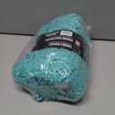 KANGAROO Bathroom Rugs, Chenille Soft Absorbent Bath Rug, Shaggy Shower Mat, Quick Dry Machine Wash Bathmat, Plush Carpet Mats for Tub, Bathtub and Room Home Decor Accessories, 30x20, Turquoise