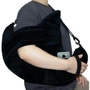 Shoulder Surgery Pillow, Rotator Cuff Pillow, Side Sleeper Pillow for Neck and Shoulder Pain and Shoulder (Black)